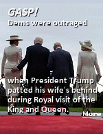 A CBS News reporter offered an exclusive behind-the-scenes glimpse at the photograph capturing President Donald Trump seemingly grabbed First Lady Melania Trump's backside as the presidential couple welcomed King Charles III and Queen Camilla to the White House. Many Democrats were outraged by the harmless gesture by the President to his wife, but they said nothing a couple of years ago, when President Biden seemed to forget who he was standing next to.